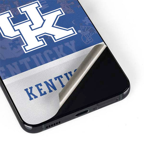 University of Kentucky Jersey Split Galaxy S22 Skin